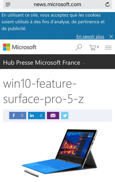     Microsoft   Surface Pro 5 