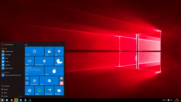    Windows 10 15061 