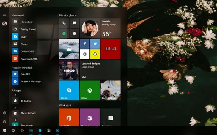       Windows 10 "Redstone 3"  NEON 