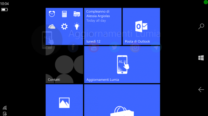    CShell  Windows 10 Mobile 