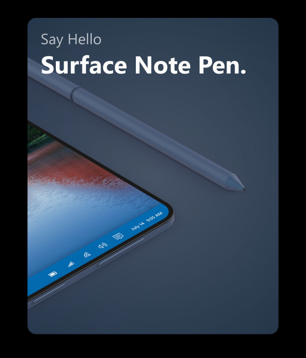Surface Note -   