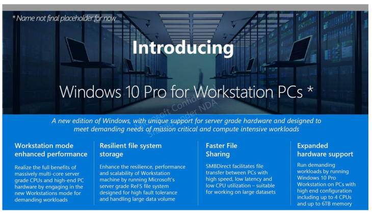  Microsoft   ReFS  Windows 10 Pro Fall Creators Update 