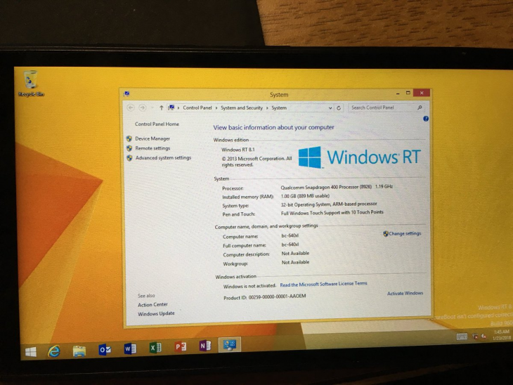   Windows RT  Lumia 640